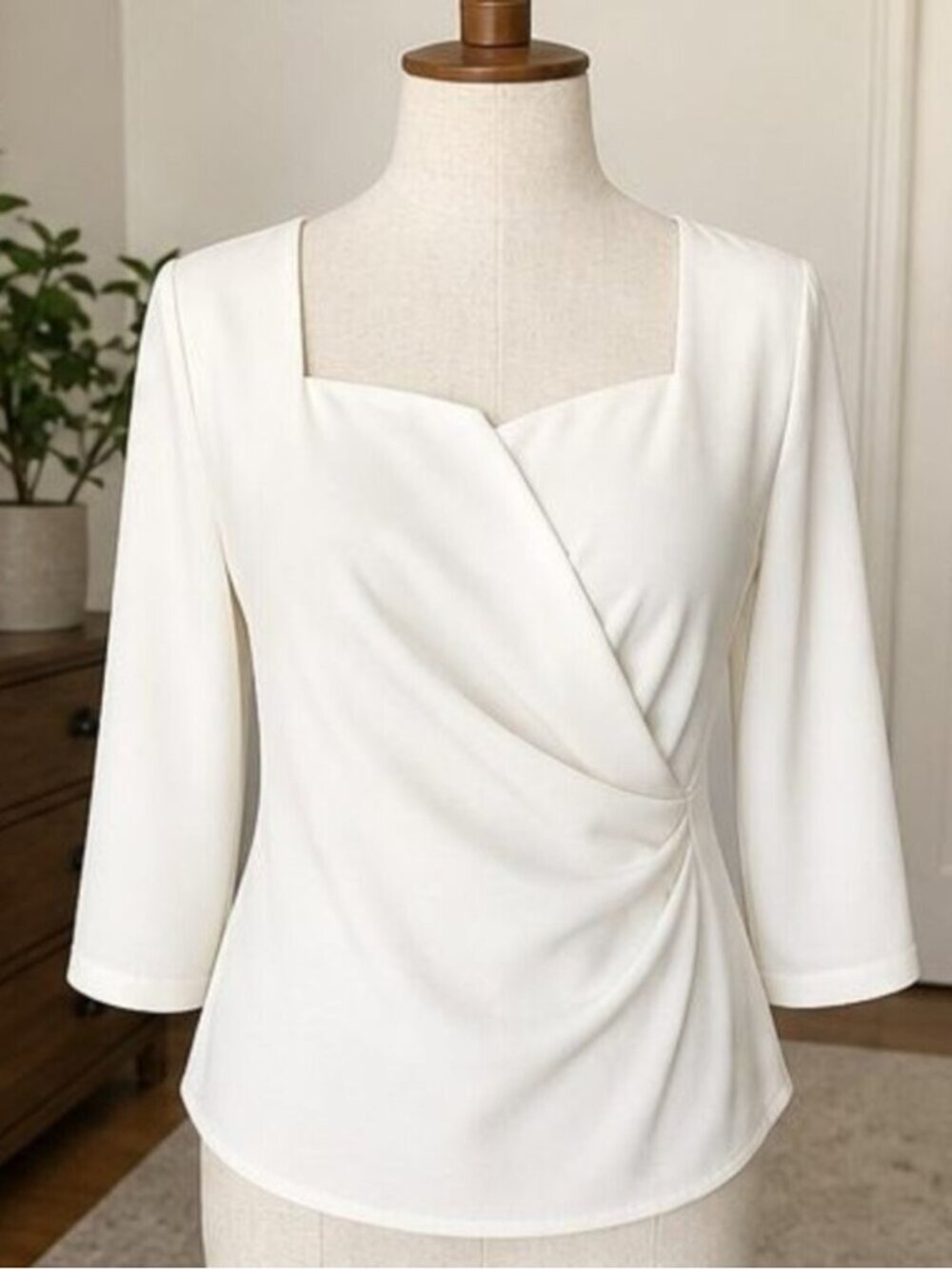 Ivory Tunic Blouse